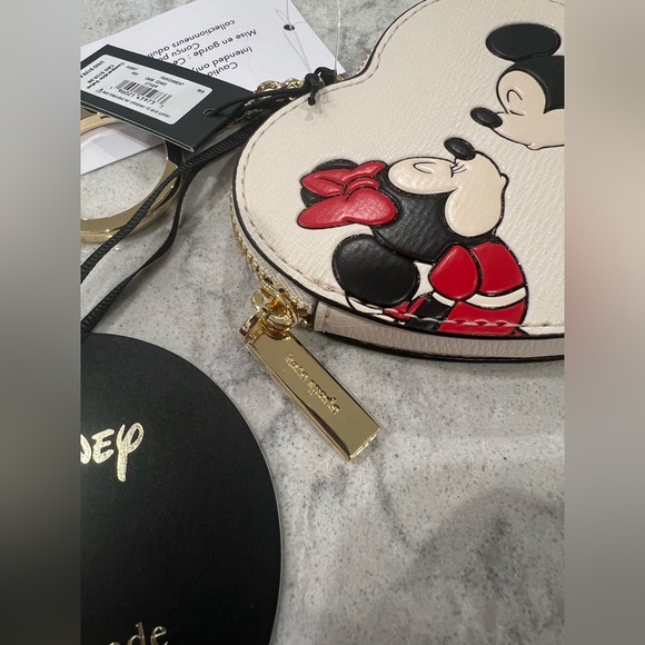 NWT Kate Spade Disney Minnie Bag Charm - Picture 7 of 10